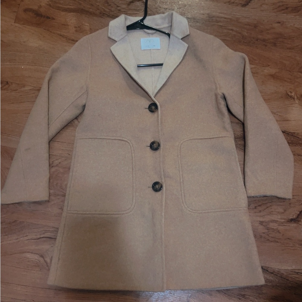 Zara Kids Beige Top Coat
